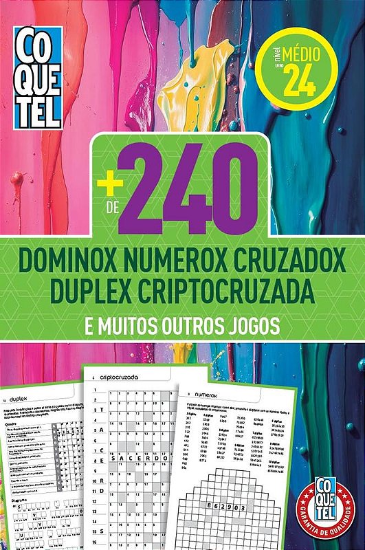 MAIS DE 240 DOMINOX NUMEROX CRUZADOX DUPLEX CRIPTOCRUZADA - NIVEL MEDIO ...