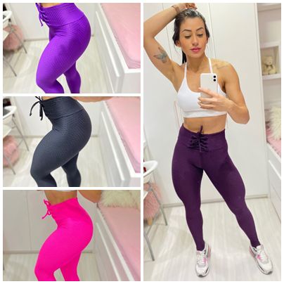 legging com cordao