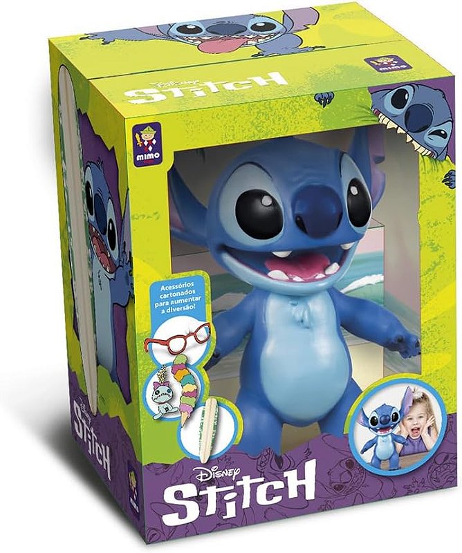 BONECO STITCH GIGANTE - MIMO TOYS - DS Games Atibaia