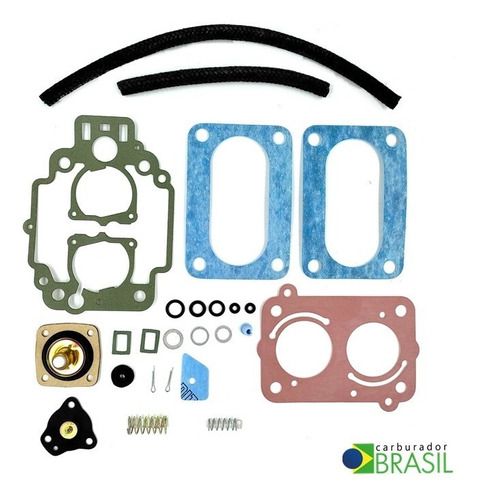 Kit Reparos Carburador Weber 495 Tldf 1.6 Álcool E Gasolina