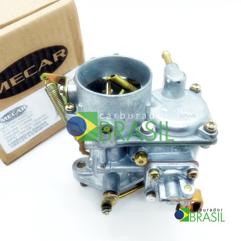 Carburador Novo Mecar Modelo Solex H 30 PIC VW Fusca Brasília Kombi Motores  1300 1500 1600 - CARBURADOR BRASIL