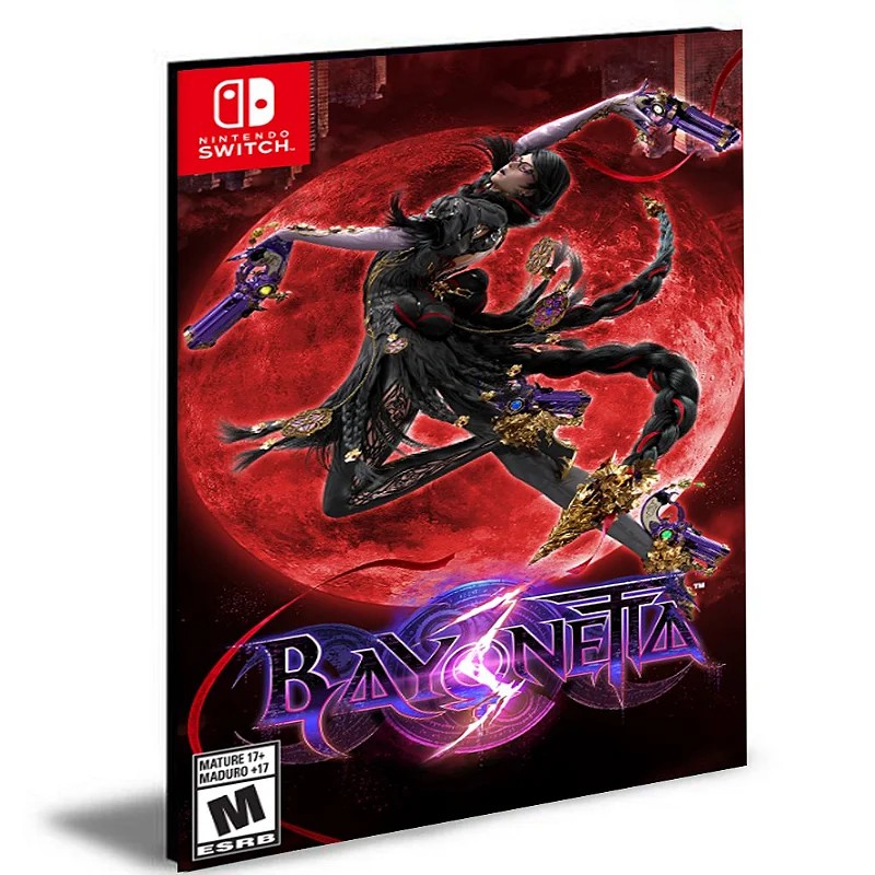 BAYONETTA 3 NINTENDO SWITCH MÍDIA DIGITAL - Rafa Gamer