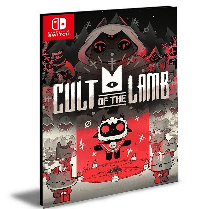 Cult of the Lamb Nintendo Switch Mídia Digital - Rafa Gamer