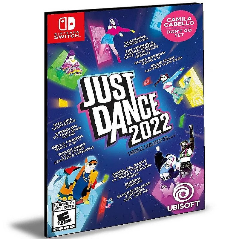 Just Dance 2022 Português Nintendo Switch Mídia Digital - Rafa Gamer