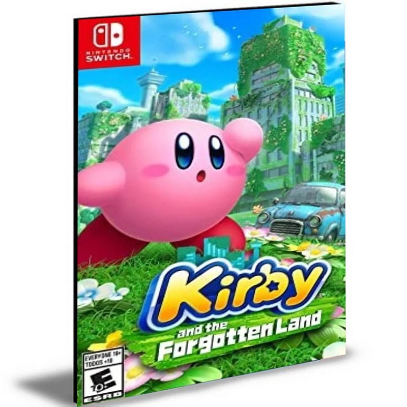 Kirby and the Forgotten Land Nintendo Switch Mídia Digital - Rafa