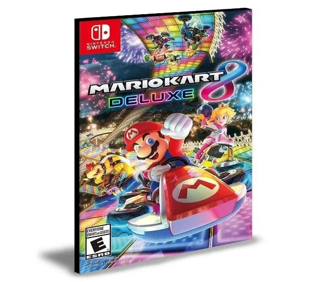 Mario Kart 8 Deluxe Nintendo Switch Mídia Digital - Rafa Gamer