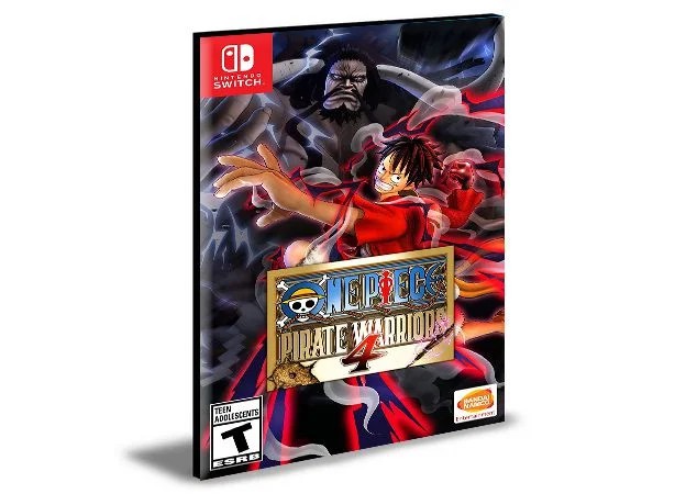 ONE PIECE PIRATE WARRIORS 4 Nintendo Switch MÍDIA DIGITAL - Rafa Gamer