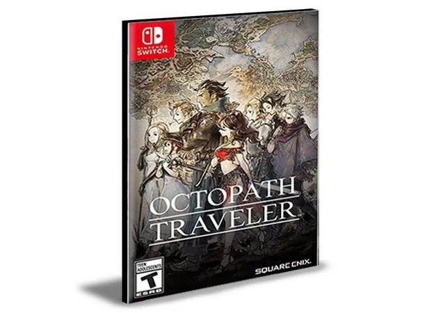 Octopath Traveler Nintendo Switch Mídia Digital - Rafa Gamer