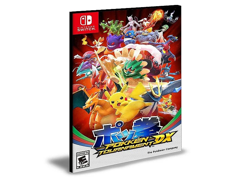 Pokkén Tournament Dx Nintendo Switch Mídia Digital - Rafa Gamer
