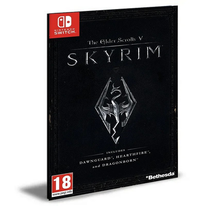 The Elder Scrolls V Skyrim Nintendo Switch Mídia Digital - Rafa Gamer