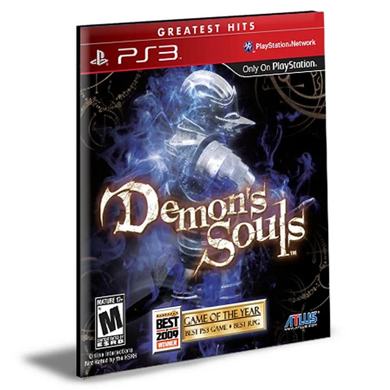 DEMON'S SOULS PS3 Mídia Digital - Rafa Gamer