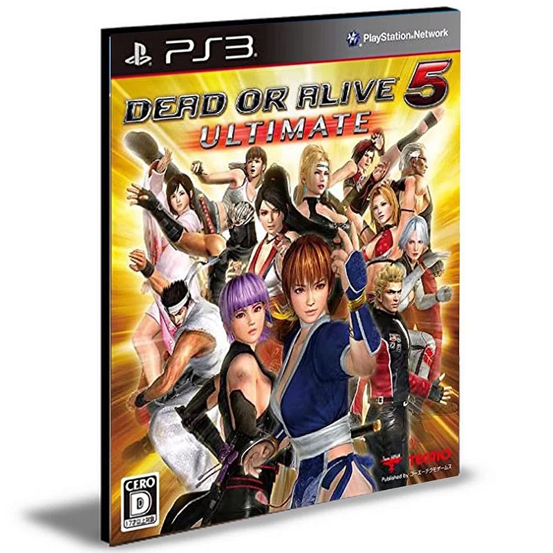 Dead Or Alive 5 Last PS3 Mídia Digital - Rafa Gamer