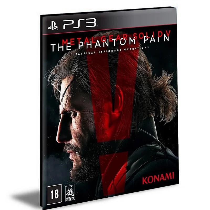 METAL GEAR SOLID 5 THE PHANTOM PAIN Ps3 Mídia Digital Rafa Gamer