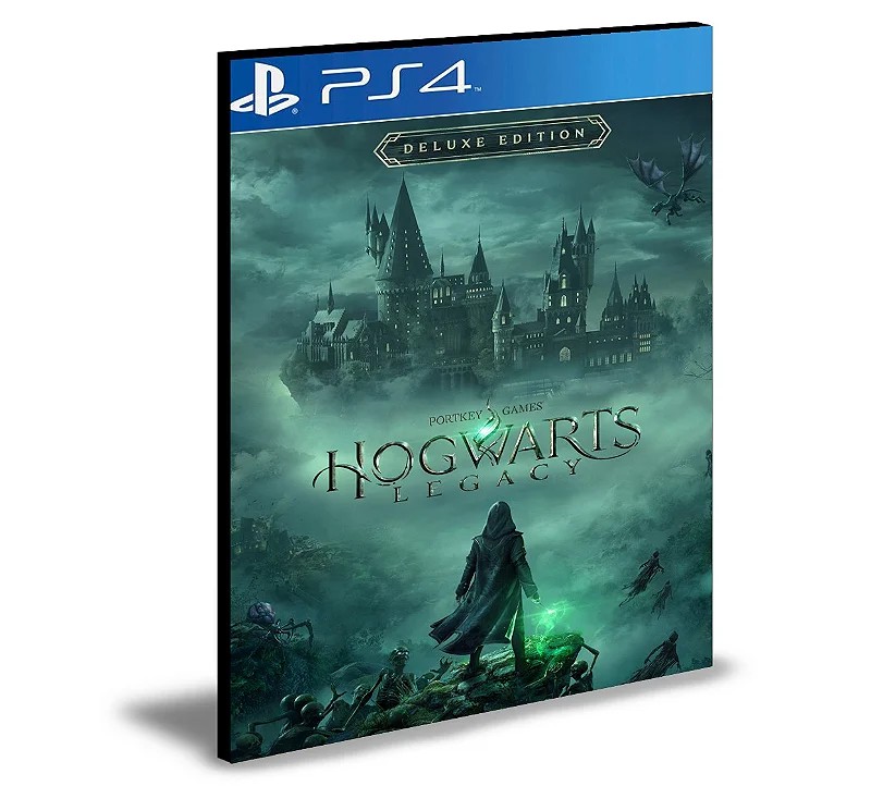Hogwarts Legacy Edição Digital Deluxe PS4 MÍDIA DIGITAL - Rafa Gamer
