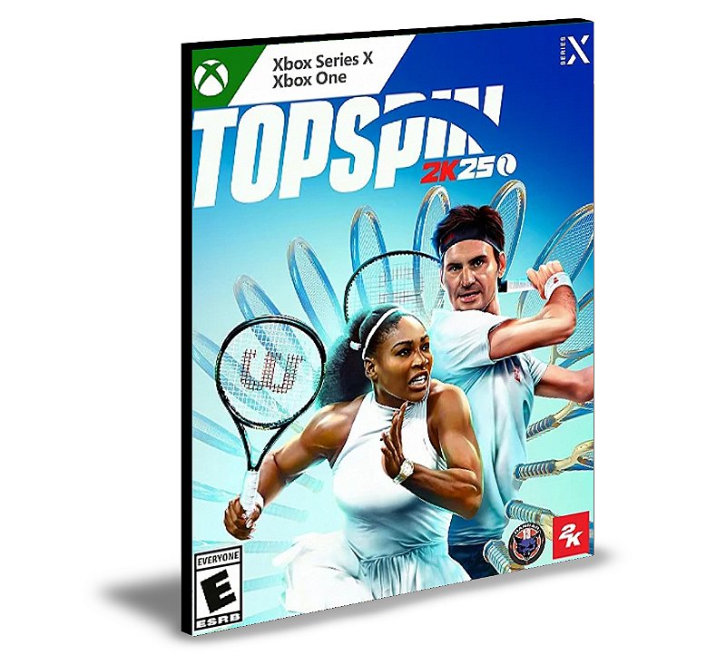 Jeu Top Spin 2K25 Pour Xbox One / Xbox Series X - Version Française - État Comme Neuf
