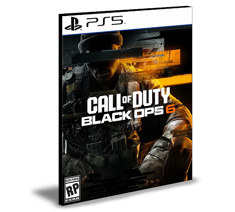 Call of Duty Black Ops 6 Ps5 Mídia Digital Rafa Gamer