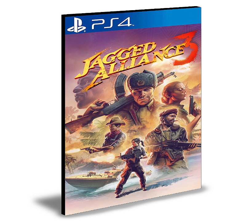 Jagged Alliance 3 Ps4 e Ps5 Mídia Digital - Rafa Gamer