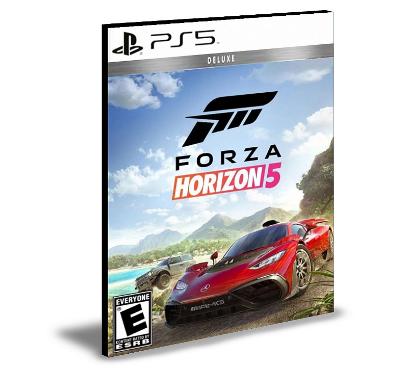 Forza Horizon 5 Deluxe Edition Ps5 Mídia Digital Rafa Gamer
