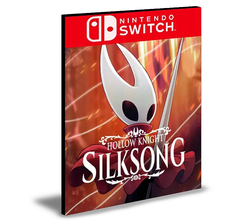 Hollow Knight Silksong Nintendo Switch Mídia Digital - Rafa Gamer