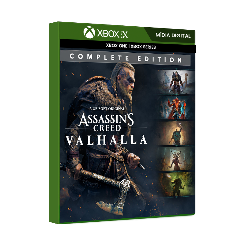 Assassin's Creed Valhalla Complete Edition Xbox One / Series X|S Mídia ...