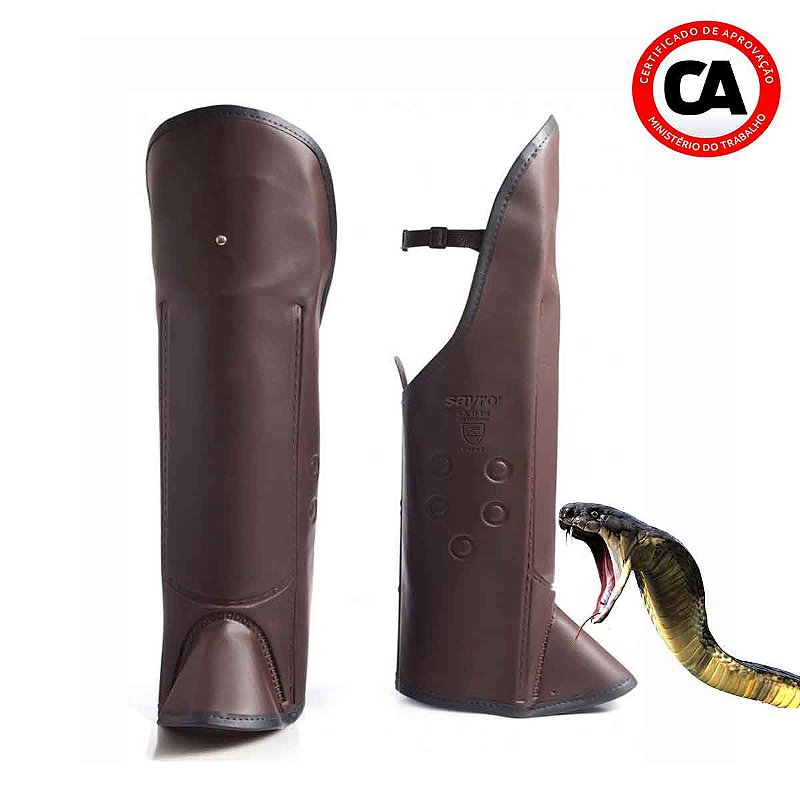 Perneira De Segurança P/ Roçadeira Picada Cobra Cano Longo - BHZ EPI