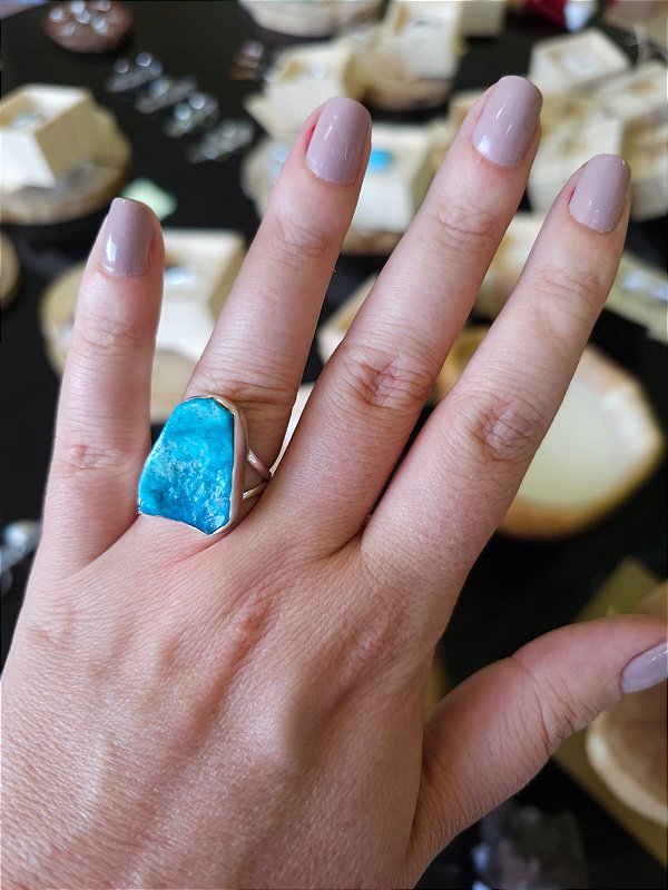 Énorme Pierre Naturelle Turquoise Kingman (Arizona) - 198,10 Carats - Brute Polie
