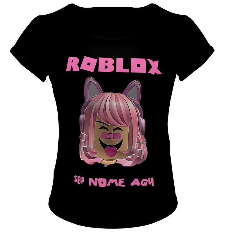 Camiseta infantil Roblox logo - camiseta game camiseta jogo
