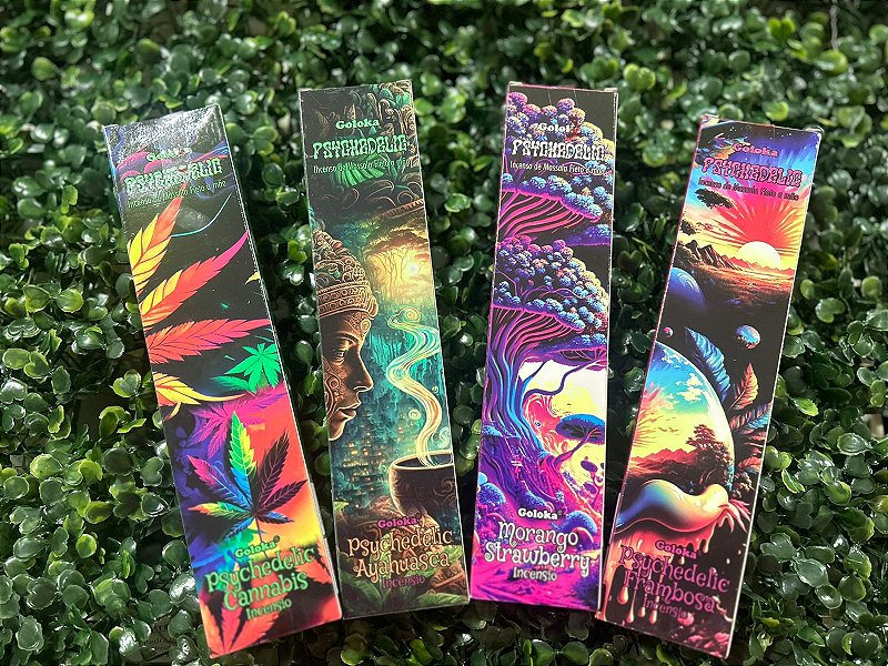 Incenso Indiano Massala Goloka Psychedelic