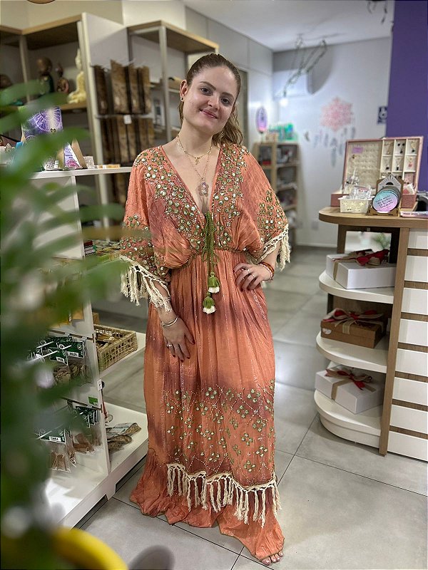 Vestido Longo PREMIUM - bordado
