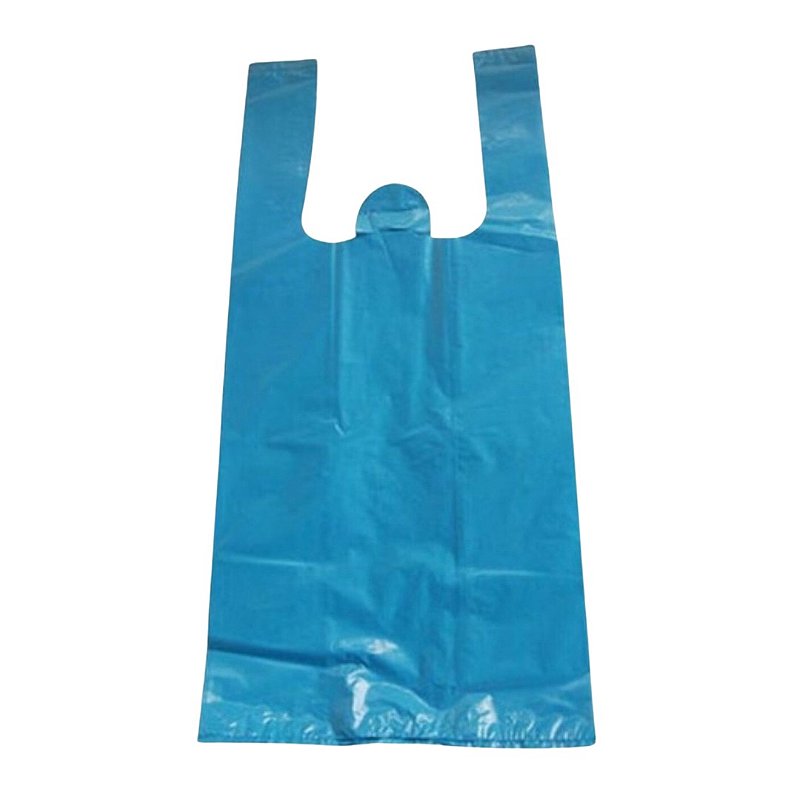 Sacola Reciclada Azul 40X50 - Prudenplástico | Loja de Embalagens