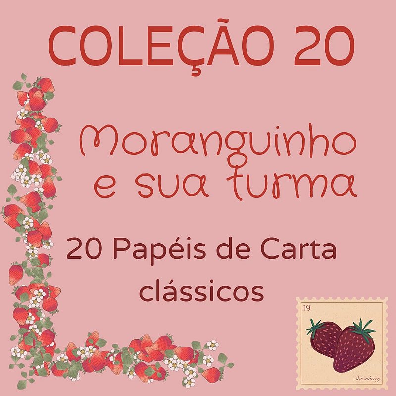 Coleção 20 Moranguinho e sua turma