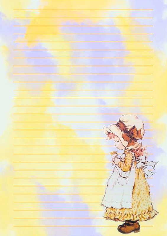 Papel de carta Sarah Linhas Pautadas