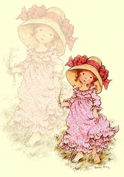 Papel de carta Menina espelhada