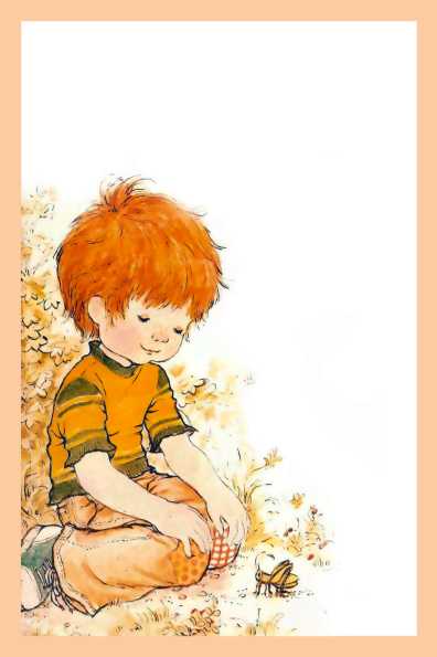 Papel de carta menino e gafanhoto art big