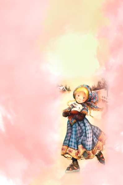 Papel de carta menina patinando Lisi Martin