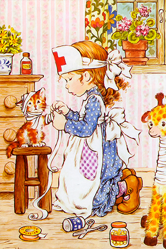 Papel de carta Sarah Kay art big