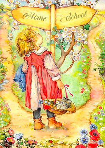 Papel de carta menina Lisi