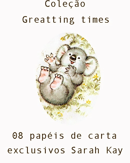 Coleção Greatting Times Sarah Kay