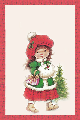 Mary May menina natalina art big