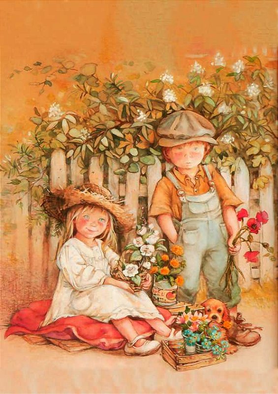 Papel de carta crianças Lisi