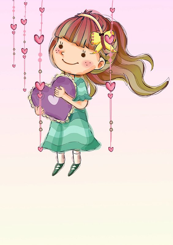 Papel de carta boneca