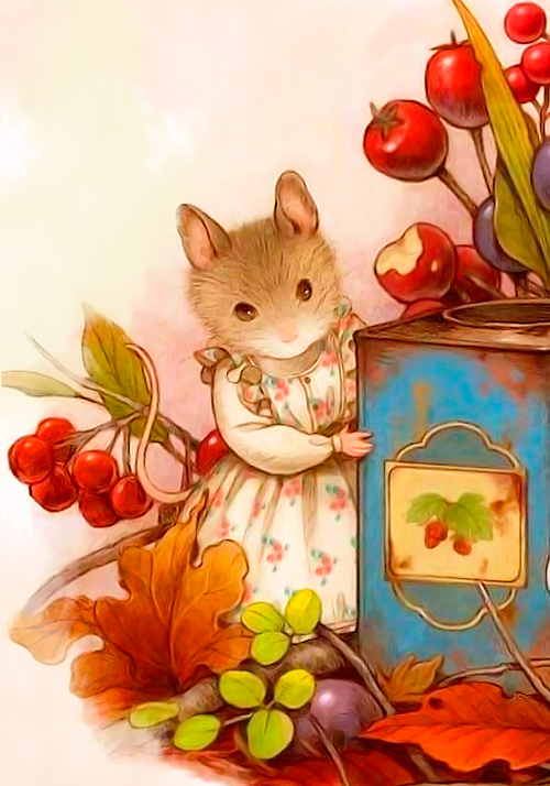 Papel de carta Ratinha doce