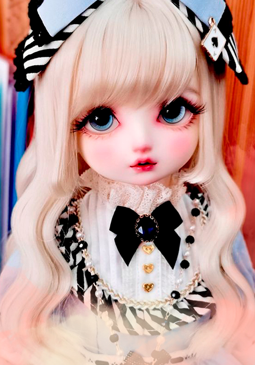 Conjunto boneca real Alice dark