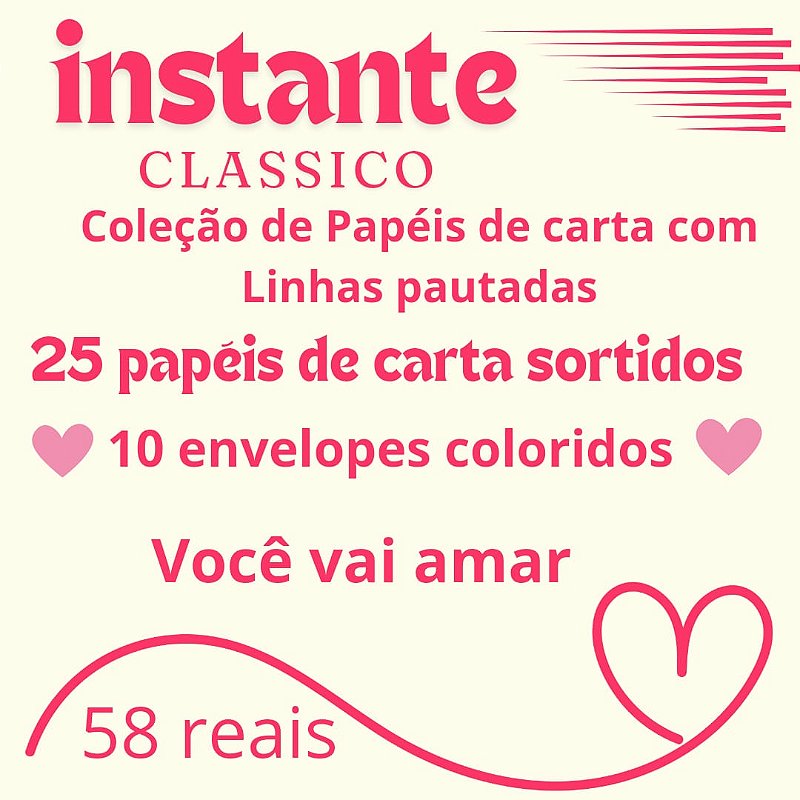 Instante Clássico - ler descrição