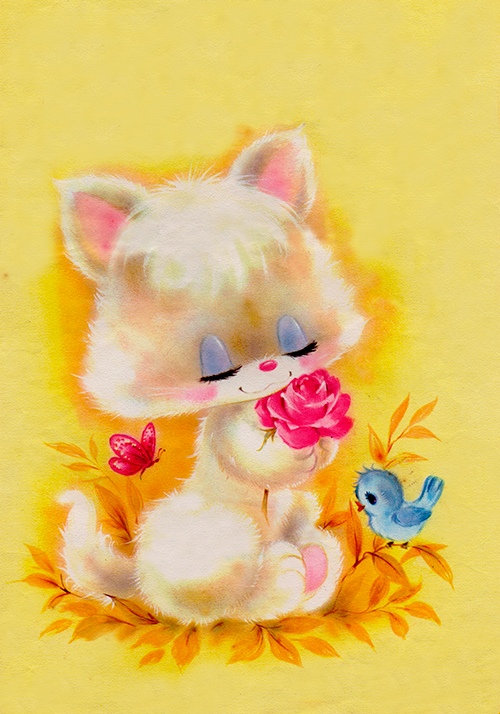 CONJUNTO COM Três papéis de carta de bichinhos anos 80 especiais