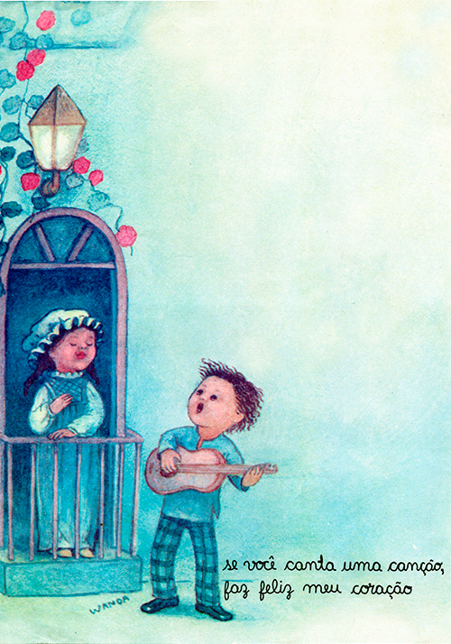 COLEÇÃO WANDA AZUL - 8 PAPÉIS DE CARTA