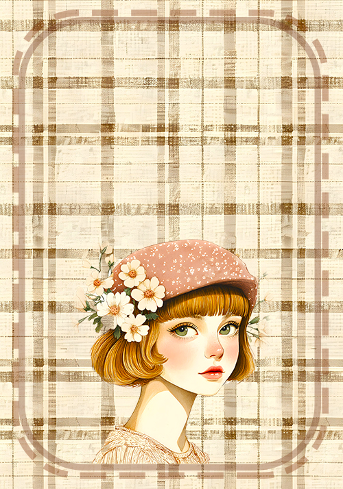 Coleção Dolls Wishes - 6 papéis de carta