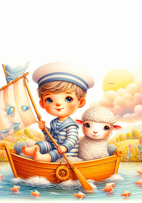 COLEÇÃO PEQUENINOS - 8 PAPÉIS DE CARTA