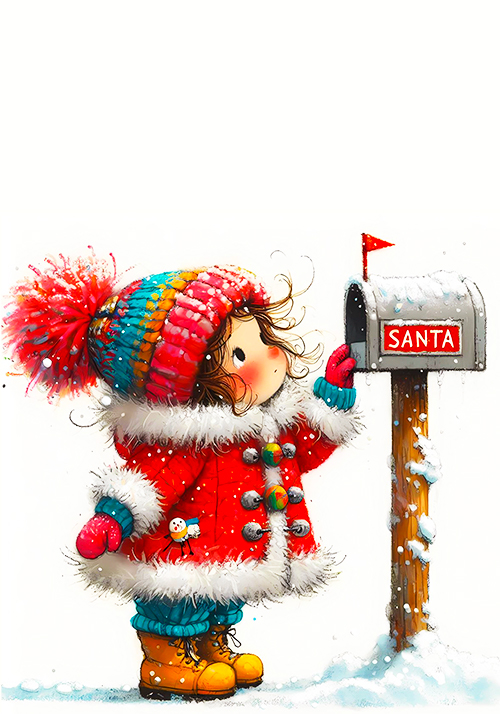 Papéis de carta bonequinhas  - 4 papéis de carta