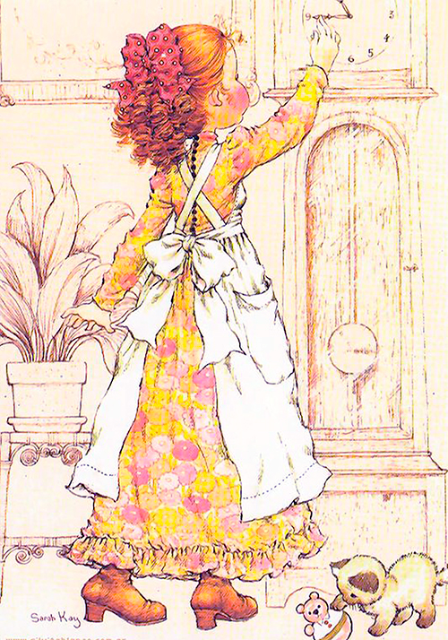 Papéis de Carta Sarah Kay - 08 papéis de carta